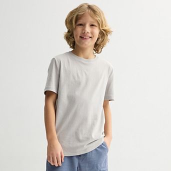 Boys 8-20 Sonoma Goods For Life® Everyday Solid T-Shirt in Regular & Husky