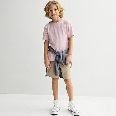 Boys 8-20 Sonoma Goods For Life Everyday Solid T-Shirt in Regular & Husky