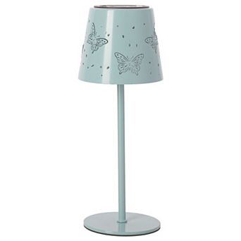 Studio 66 Butterfly Solar-Powered Lamp Outdoor Decor