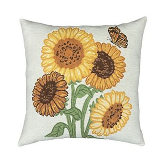 Celebrate Together™ Fall Tapestry Sunflower Decorative Pillow