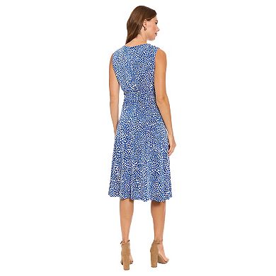 Petite London Times Inset Waist Midi Dress