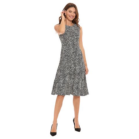 Женские платья London Petite London Times Inset Waist Midi Dress