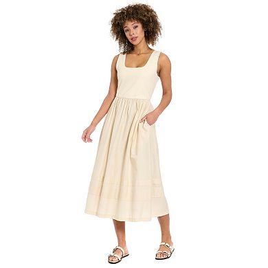 Women's London Times Square Neck Knit Tank Dress