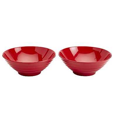 Infuse 2-Piece Melamine Ramen Bowl Set