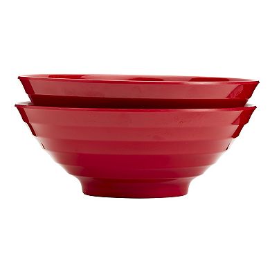 Infuse 2-Piece Melamine Ramen Bowl Set