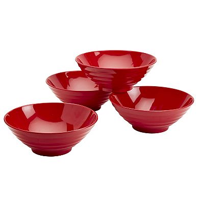Infuse 4-Piece Melamine Bowl Set