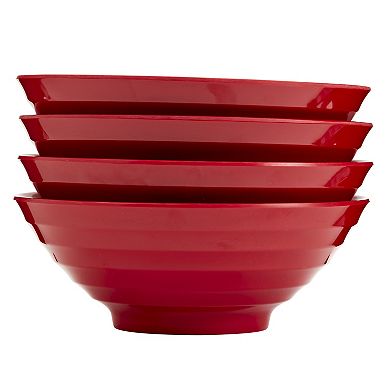 Infuse 4-Piece Melamine Bowl Set
