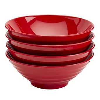 Infuse 4 pc Melamine Bowl Set