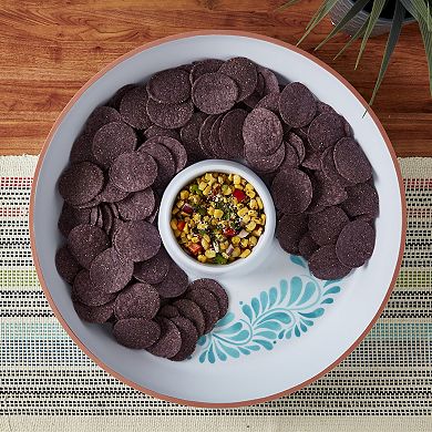 Infuse 16-Inch Lebrillo Chip & Dip Platter