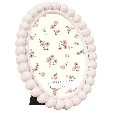 Belle Maison Oval Bead 4" x 6" Frame
