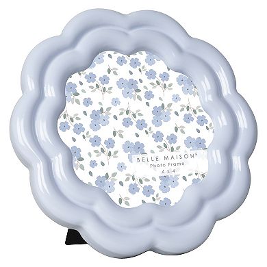 Belle Maison Scalloped Round 4" x 4" Frame