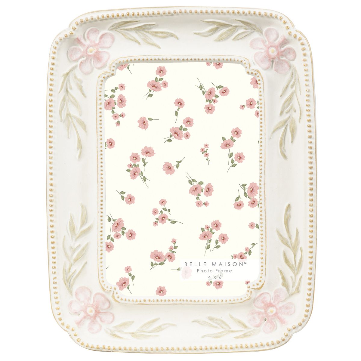 Belle Maison Floral Resin 5" x 7" Frame