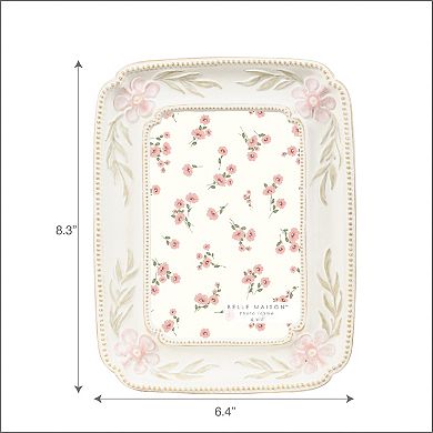Belle Maison Floral Resin 5" x 7" Frame