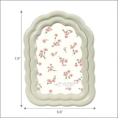 Belle Maison Scalloped Arch 5" x 7" Frame