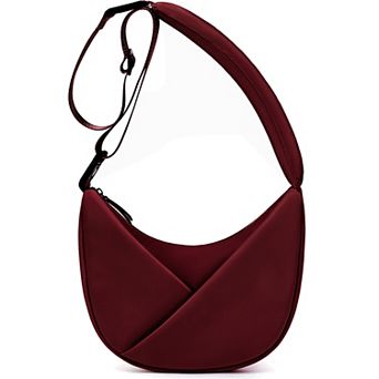 Lux & Nyx Origami Crescent Convertible Handbag and Crossbody Bag