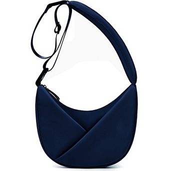 Lux & Nyx Origami Crescent Convertible Handbag and Crossbody Bag