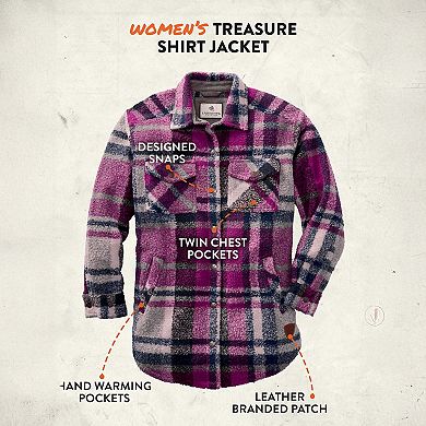 Women's Legendary Whitetails Treasure Shirt Jacket