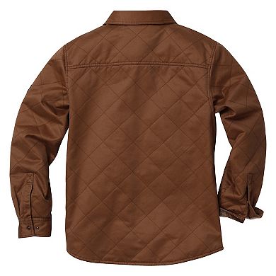 Men's Legendary Whitetails Quilted Journeyman Flannel Lined Shirt Jacket