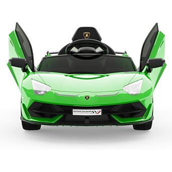 12V Kids Electric Car with Remote Control, LED Lights & Sound System, On Toy for Boys & Girls