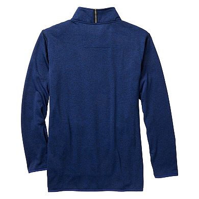 Men's Legendary Whitetails Outdoors Grid Fleece Half Zip Pullover