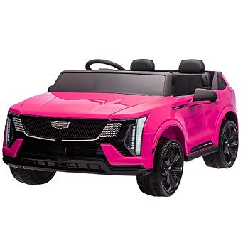 24V 2-Seater Kids Electric Car, Ride-On with Remote Control,4-Wheel Shock Absorbers for Smooth Ride