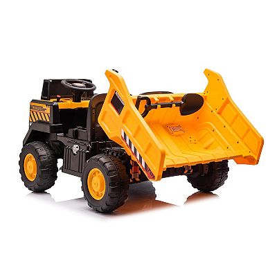 Whisen 24V 2-Seater Kids Electric Ride-On Engineering Vehicles W/Remote Control