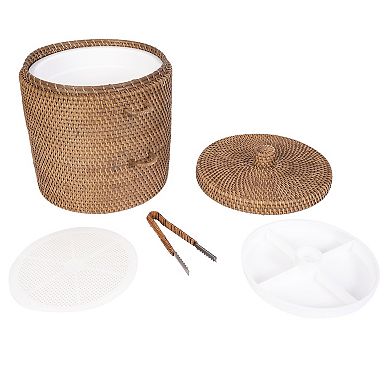 Saboga Home™ Ice Bucket with Tongs