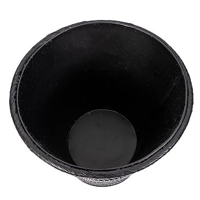 Saboga Home™ Round Tapered Waste Basket with Metal Liner