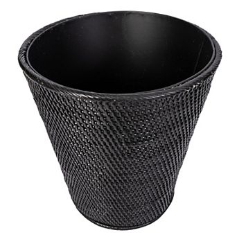Saboga Home™ Round Tapered Waste Basket with Metal Liner