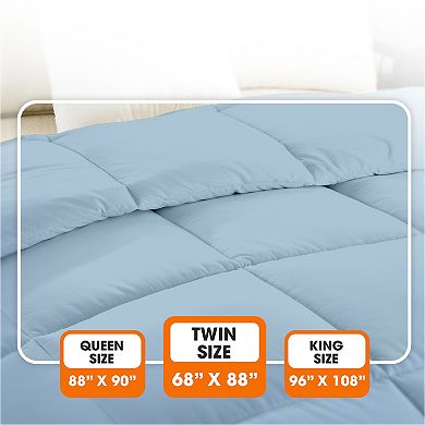 Cheer Collection All-Season Down Alternative Comforter Ultra Soft, Lightweight & Machine Washable