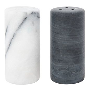 Saboga Home™ Marble Salt & Pepper Shaker (Set of 2)