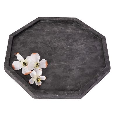 Saboga Home™ Octagonal Marble Tray