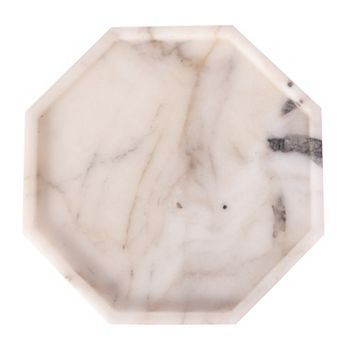 Saboga Home™ Octagonal Marble Tray