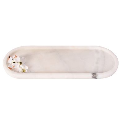 Saboga Home™ Decorative Runway Marble Tray