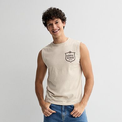 Men's Lone Star Graphic Muscle Tank Top