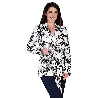 Women's Relaxed Fit Wrap Blazer
