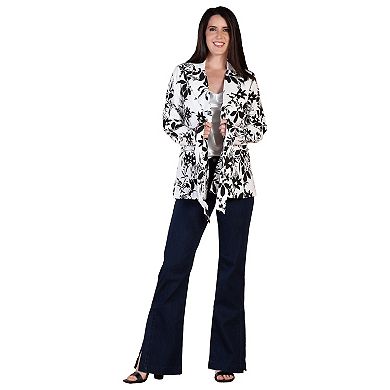 Women's Relaxed Fit Wrap Blazer