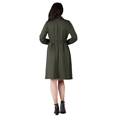 Women's Long Sleeve Wrap Dress