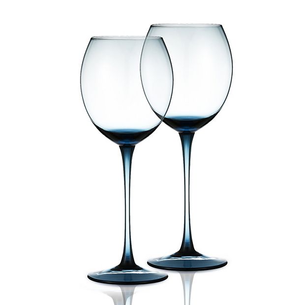 anniversary wine glasses Personalized Champagne Flute Glass Set
