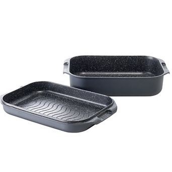 Cuisine::pro® GRANITE Roaster with Grill 6.5 Qt.