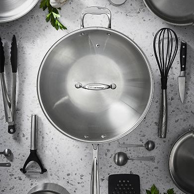 Cuisine::pro® iconiX® Wok with Lid 12.5"