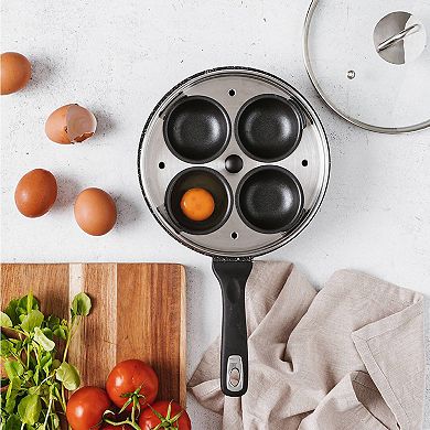 Cuisine::pro® GRANITE 4-Egg Poacher with Lid 1.4qt