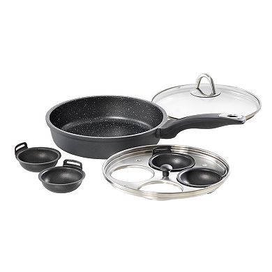 Cuisine::pro® GRANITE 4-Egg Poacher with Lid 1.4qt