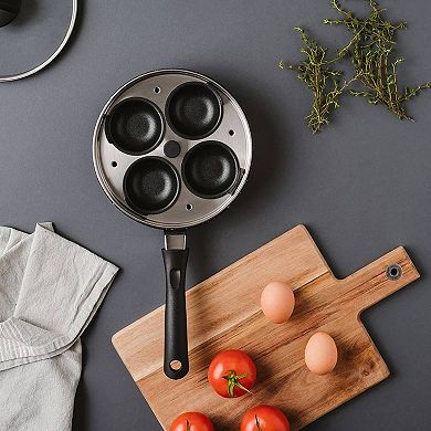 Cuisine::pro® STONE 4-Egg Poacher with Lid 1.3qt