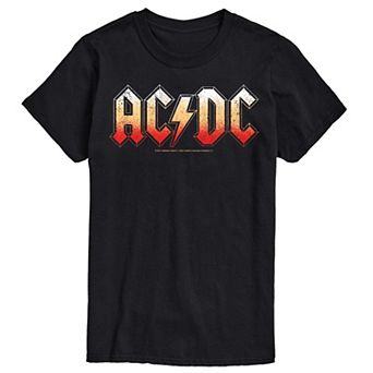 Big & Tall ACDC Logo Distressed Graphic Tee