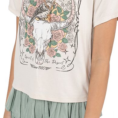 Girls 7-12 Tween Diva 3-pc. Graphic Tee & Tiered Skort Set