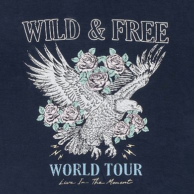 Girls 7-12 Tween Diva 2-pc. Graphic Tee & Tiered Skort Set