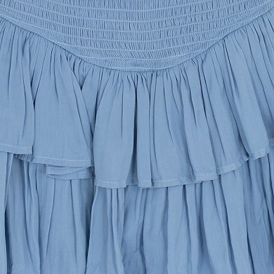 Girls 7-12 Tween Diva 2-pc. Graphic Tee & Tiered Skort Set