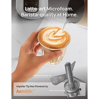 DREO 9-oz. 8-in-1 Electric Milk Frother & Foam Maker