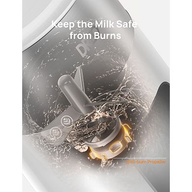 DREO 9-oz. 8-in-1 Electric Milk Frother & Foam Maker